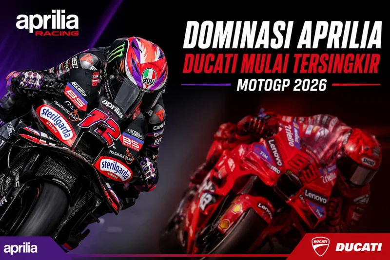 Dominasi Aprilia di MotoGP 2026, Ducati Mulai Tersingkir.webp
